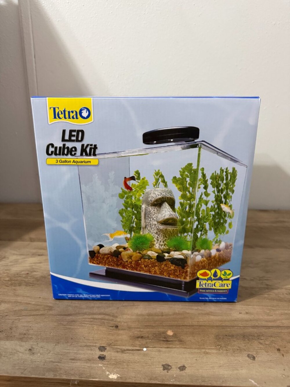 NWOT Tetra LED Cube Kit 3 Gallon Aquarium 💙
